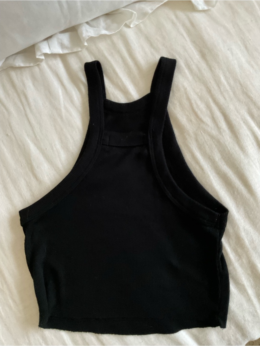 Talentless Black Racerback One-Piece Tank - Picture 2 of 3